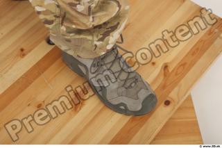 Soldier in American Army Military Uniform 0100